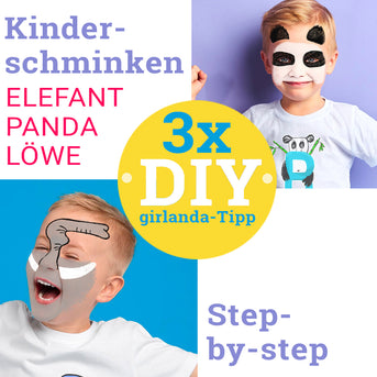 Tierische Schminkideen für den perfekten Kindergeburtstag