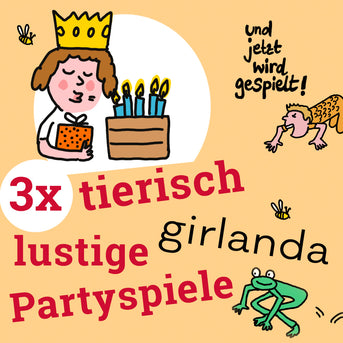 Lustige Tier-Spiele für deinen tierischen Kindergeburtstag