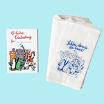 "Tierlanda-Set" - die Happy Birthday Girlande mit Einladungskarten & Giveaway-Tüten für kleine & große Tierfreunde